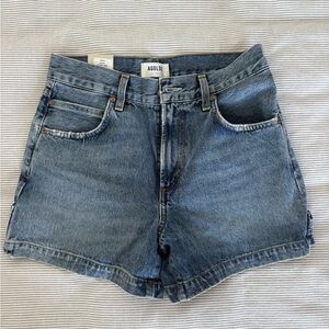 Agolde Classic Blue Jean Shorts